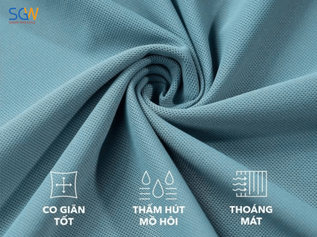 Chất vải in chuyển nhiệt tạo nên những mẫu áo đồng phục in hình độc đáo