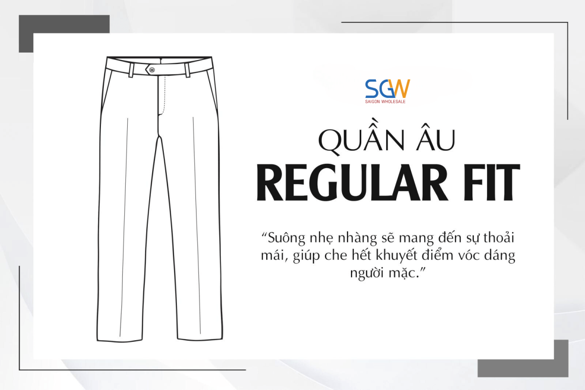 quần âu nam regularfit
