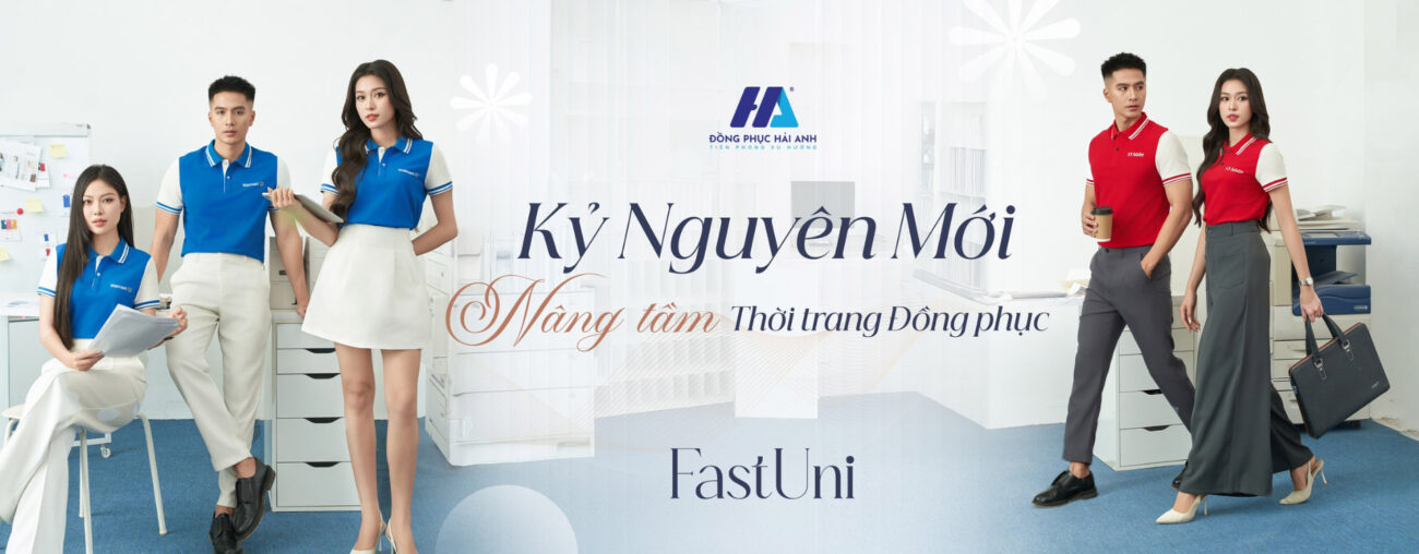 banner xưởng may đồng phục hải anh